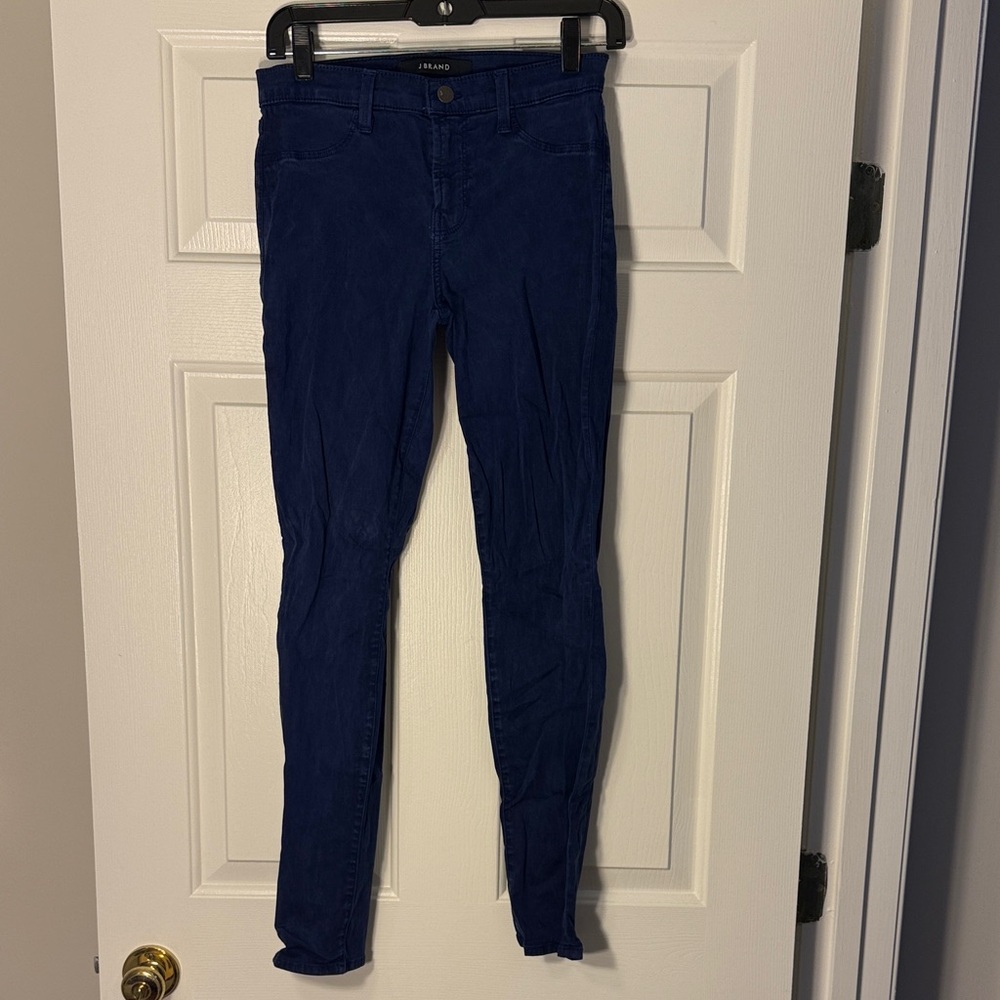 J brand Deep Blue Skinny Pants Size 28